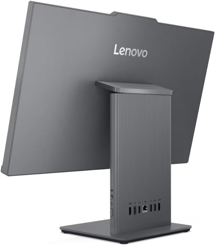 Lenovo IdeaCentre AIO 24IRH9 Desktop Computer, 23.8" FHD IPS 100Hz Touch Display, Intel Core i5-13420H, 8GB RAM, 512GB SSD, Intel UHD Graphics, ENG-ARAB K/B & Mouse, FreeDOS, Luna Grey | F0HN000RAX