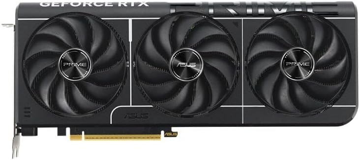 ASUS Prime GeForce RTX 5070 Ti Overclocked Edition 16GB Graphics Card – GDDR6, PCIe 4.0, Dual Fan, Ray Tracing