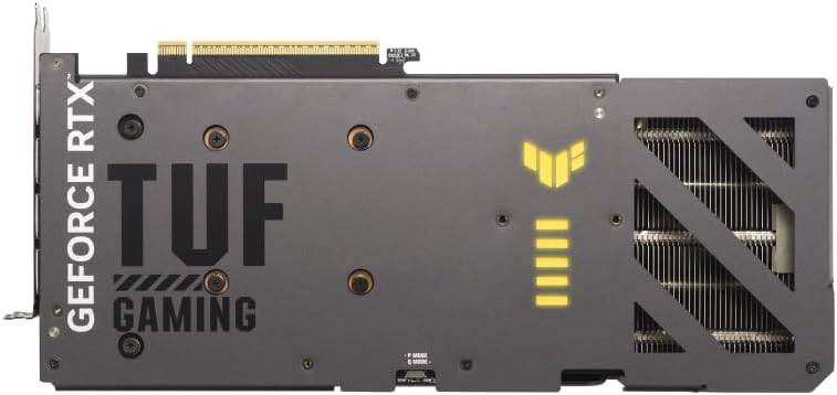 ASUS TUF Gaming GeForce RTX 5060 Ti Overclocked Edition Graphics Card – 16GB GDDR6, PCIe 4.0, Military-Grade Components, Axial-Tech Fans, Dual Ball Bearings