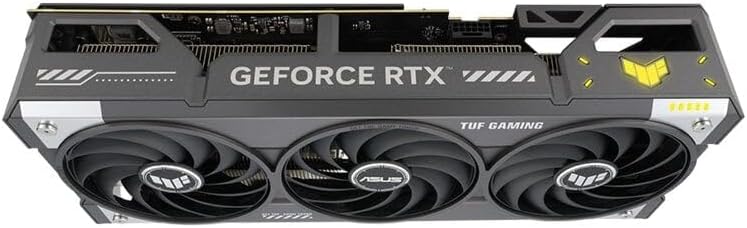 ASUS TUF Gaming GeForce RTX 5070 Overclocked Edition Graphics Card – 12GB GDDR6, PCIe 4.0, Military-Grade Components, Axial-Tech Fans, Dual Ball Bearings