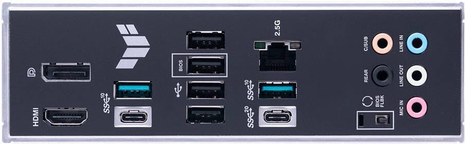 ASUS TUF Gaming B650-Plus Motherboard – AMD AM5 Socket, B650 Chipset, USB 3.2 Gen 2x2