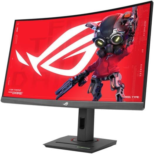 ASUS ROG Strix XG27WCMS Gaming Monitor – 27", 2560x1440 QHD, 280Hz, 1ms Response, DisplayPort + HDMI + USB-C, Black