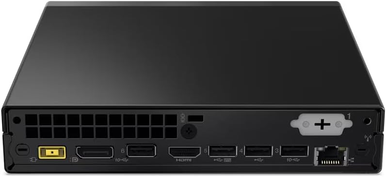Lenovo ThinkCentre Neo 50q Gen 4 Tiny Mini PC, Intel Core i5-13420H, 8GB SO-DIMM RAM, 512GB SSD, Integrated Intel UHD Graphics, FreeDOS, Black | 12LN003PGP