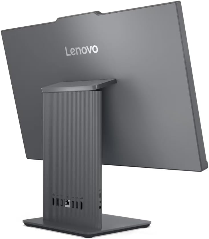 Lenovo IdeaCentre AIO 24IRH9 Desktop Computer, 23.8" FHD IPS 100Hz Touch Display, Intel Core i5-13420H, 8GB RAM, 512GB SSD, Intel UHD Graphics, ENG-ARAB K/B & Mouse, FreeDOS, Luna Grey | F0HN000RAX