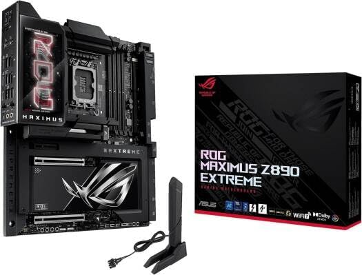 ASUS ROG Maximus Z890 Extreme Motherboard – LGA 1851 Socket, Z890 Chipset, Thunderbolt 5, ATX
