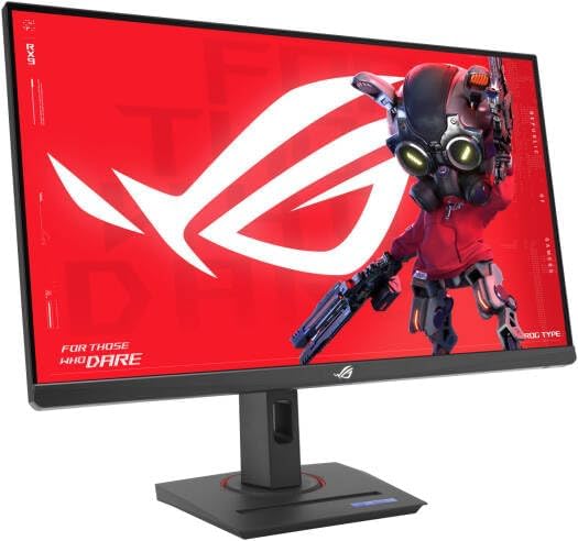 ASUS ROG Strix XG27ACMG Gaming Monitor – 27", 2560x1440 QHD, 1ms Response, DisplayPort + HDMI + USB-C, Black