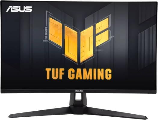 ASUS VG27AQ3A Gaming Monitor – 27", 2560x1440 (QHD), 180Hz, 1ms, DisplayPort + 2× HDMI, Black