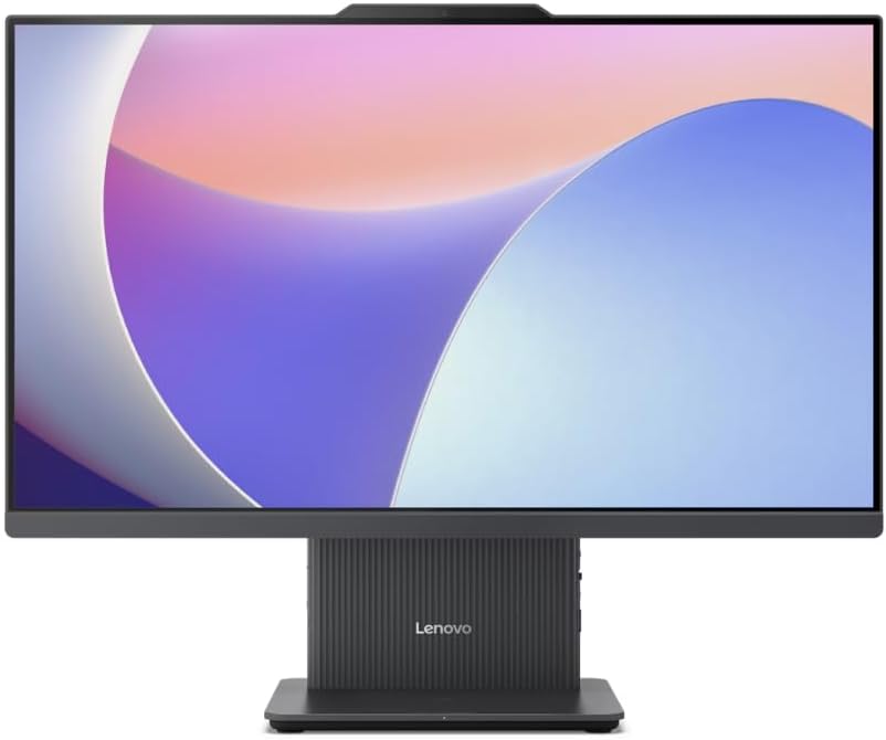 Lenovo IdeaCentre AIO 24IRH9 Desktop Computer, 23.8" FHD IPS 100Hz Touch Display, Intel Core i5-13420H, 8GB RAM, 512GB SSD, Intel UHD Graphics, ENG-ARAB K/B & Mouse, FreeDOS, Luna Grey | F0HN000RAX
