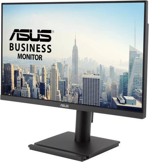 ASUS VA279QGS Eye Care Monitor – 27", Full HD (1920×1080), 75Hz, 1ms (MPRT), DP + HDMI + D-Sub + USB + Built-in Speakers, Black