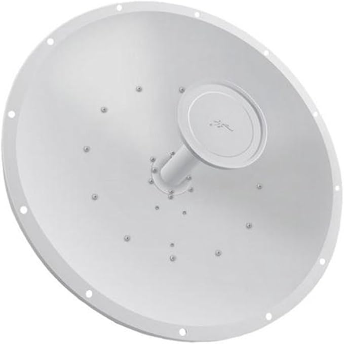 Ubiquiti RD-5G34 – RocketDish 5GHz 34dBi High-Gain Parabolic Antenna, Long-Range Point-to-Point Wireless Bridge, AirMax Compatible, Outdoor Weather-Resistant