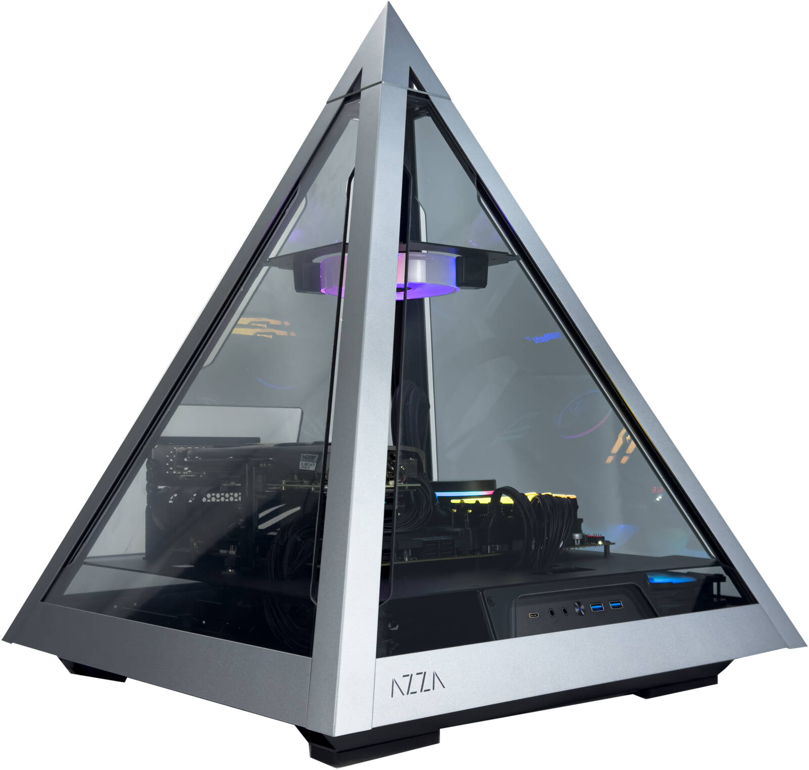 Obelisk X Gaming PC - AMD Ryzen 7 7800X3D 8 Cores 16 Threads, NVIDIA RTX 5070 12GB, 32GB DDR5 RAM 6000MHz, 1TB SSD Gen 4, 750W 80 PLUS PSU, 360mm Liquid Cooler, Wi-Fi + BT