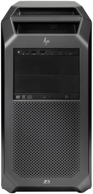 HP Z8 G4 Tower Workstation PC, Intel Xeon Gold 6138 2.00GHz 20-Core Processor, 32GB DDR4 RAM, 1x1TB SATA  3.5", 1x500GB SSD M.2, Enterprise HDD, Linux OS, Black | Z8 G4 4T
