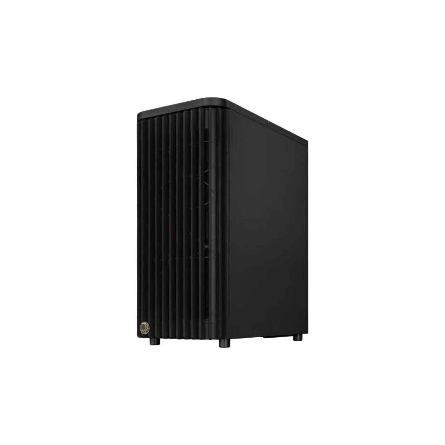 ASUS ProArt PA401 Mid-Tower PC Case – Black with Wooden Accents & Tempered Glass, PWM Fans, ATX / Micro-ATX / Mini-ITX Compatible