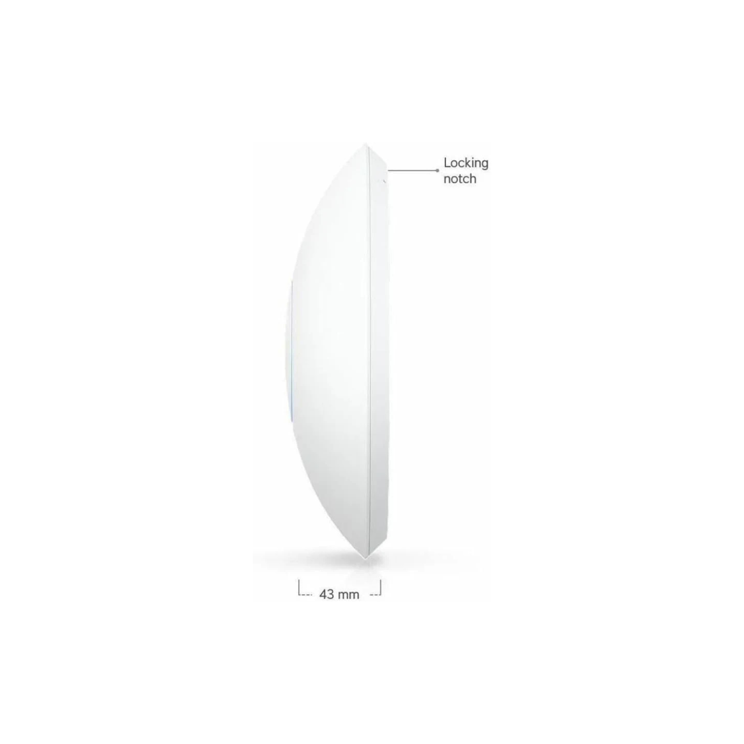 Ubiquiti U7-LR Long-Range Wi-Fi Access Point – High-Performance 4x4 MIMO, Dual-Band, Gigabit Ethernet, Enterprise-Grade Wireless, PoE Powered, Indoor/Outdoor Use