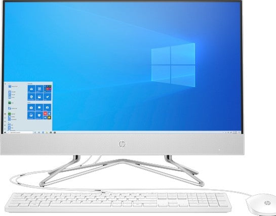 HP 24-DF0028NY All in One - Intel Core i5-1035G1 1.10GHz, 4GB RAM, 1TB HDD, 23.8' FHD, Camera, Intel UHD, White - DOS | 108H7EA