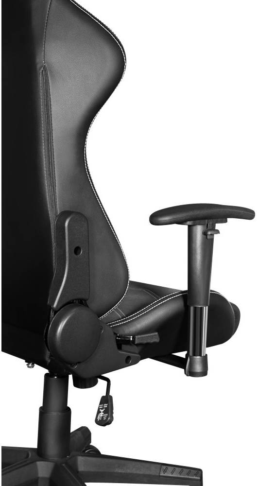 GALAX GC-04 Gaming Chair – 340 mm Nylon Base, 100 mm Class-3 Gas Lift, 90°-180° Recline, 2D Adjustable Armrests, Up to 170 kg Load