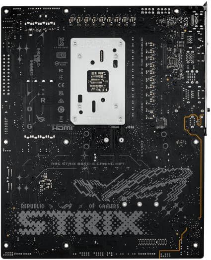 ASUS ROG Strix B850-E Gaming WiFi Motherboard – AMD AM5 Socket, B850 Chipset, PCIe 5.0, Wi-Fi 6E