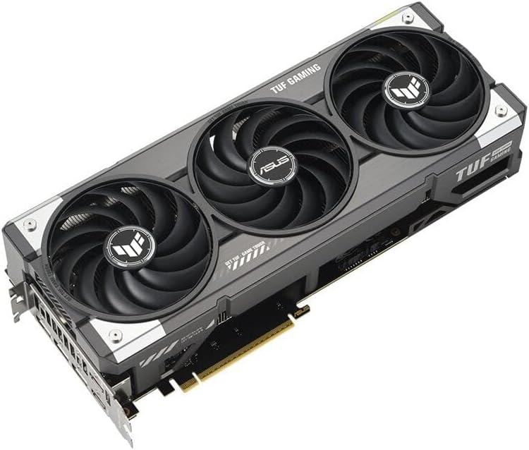 ASUS TUF Gaming GeForce RTX 5070 Overclocked Edition Graphics Card – 12GB GDDR6, PCIe 4.0, Military-Grade Components, Axial-Tech Fans, Dual Ball Bearings
