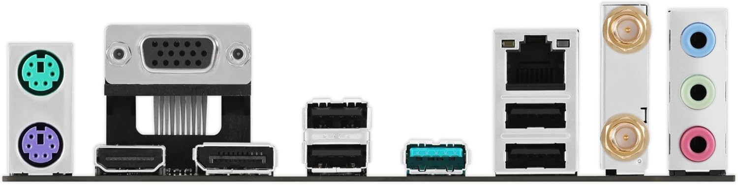 ASUS Prime H610M-A WiFi D4 Motherboard – LGA1700, Intel H610 Chipset, DDR4, M.2, DisplayPort, HDMI, WiFi 5, Aura Sync RGB, Micro-ATX