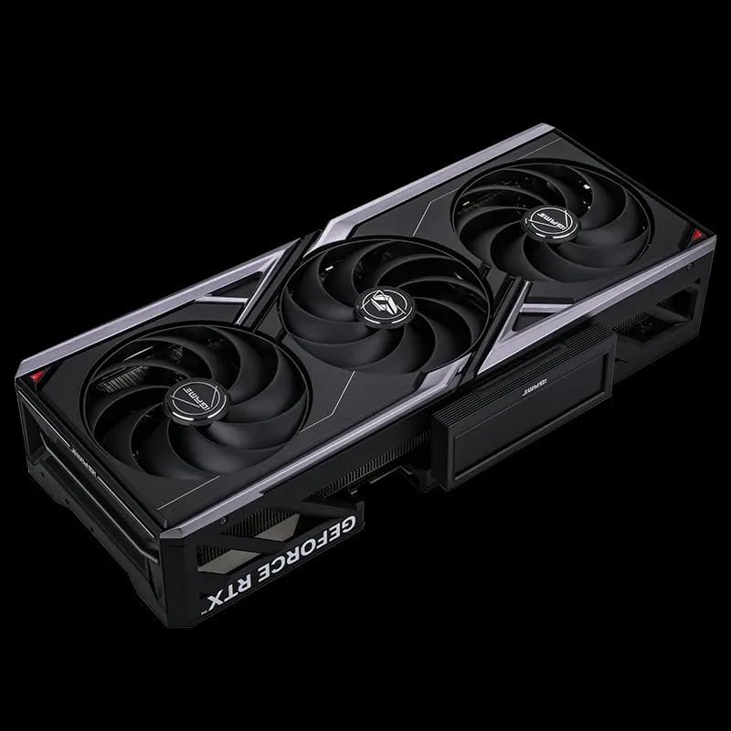 Colorful iGame GeForce RTX 5070 Ti Vulcan OC 16GB-V GDDR7 Graphics Card – DLSS 3.5, Ray Tracing, Smart LCD Display, Triple Fan Cooling, RGB Lighting, HDMI 2.1 & DisplayPort 2.1 – Premium Gaming GPU