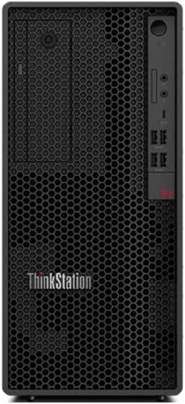 Lenovo ThinkStation P3 Tower Workstation Desktop PC, Intel Core i9-14900K, 16GB RAM, 512GB SSD, Intel UHD Graphics 770, USB ENG-ARAB Traditional K/B & Calliope Mouse, Win11Pro
