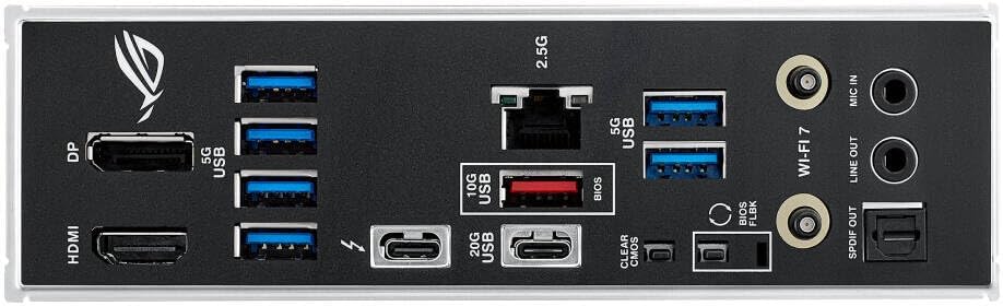 ASUS ROG Strix B860-F Gaming WiFi Motherboard – LGA1851 Socket, B860 Chipset, ATX