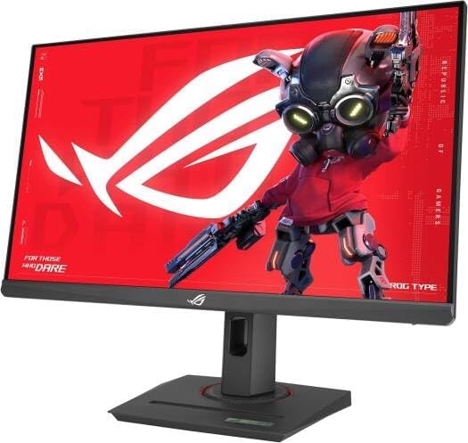 ASUS ROG Strix XG259QNS Gaming Monitor – 24.5", Full HD 1920x1080, 380Hz, 1ms Response, DisplayPort + HDMI (x2) + USB + USB-A, Black