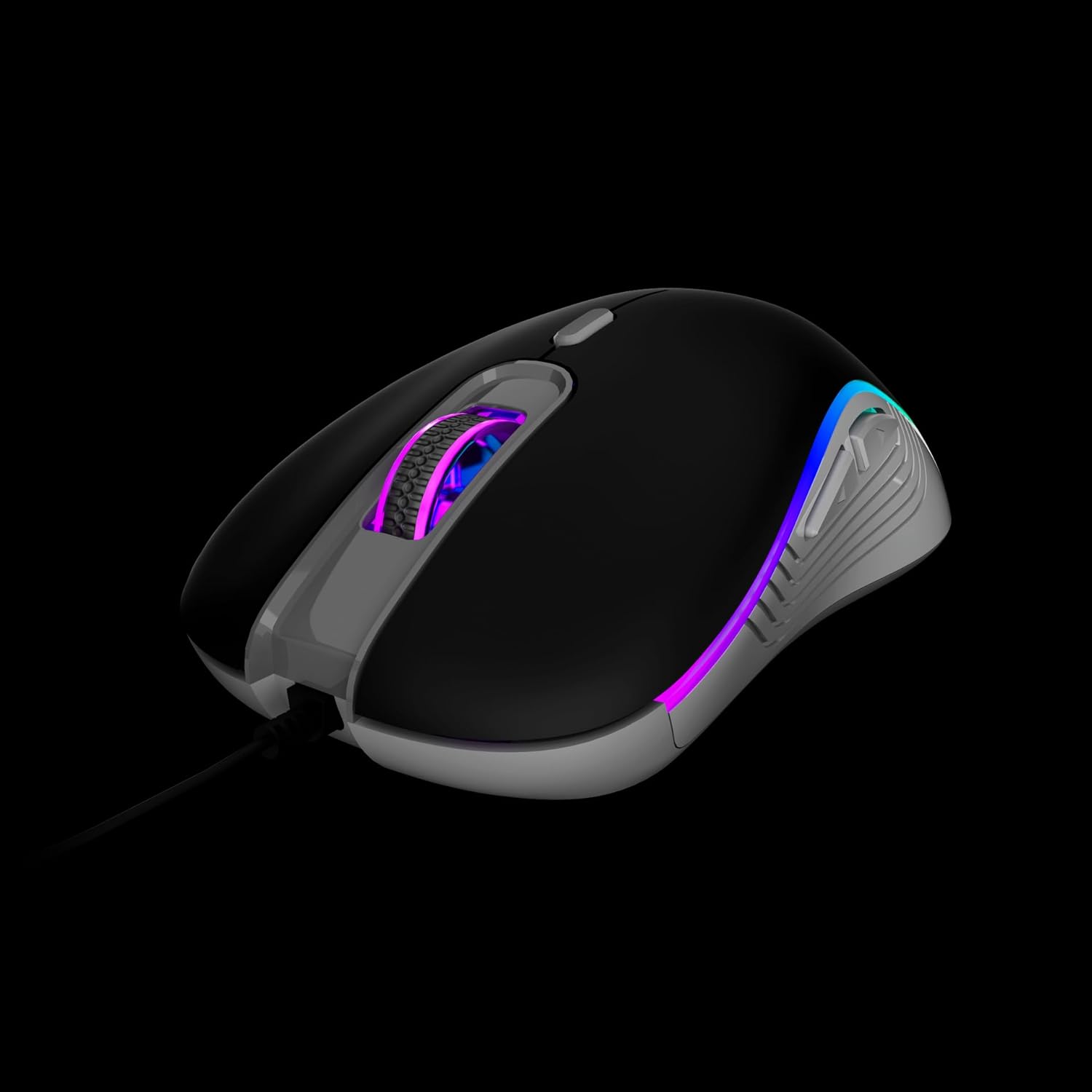 GAMDIAS Hermes E5 2-In-1 Wired Combo – Membrane Gaming Keyboard & Gaming Mouse, RGB Backlit, Ergonomic Design, Anti-Ghosting, PC Gaming Bundle