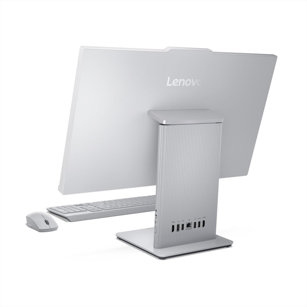 Lenovo IdeaCentre AIO 24IRH9 Desktop Computer, 23.8" FHD IPS 100Hz Touch Display, Intel Core i7-13620H, 8GB RAM, 512GB SSD, Intel UHD Graphics, ENG (UK) K/B & Mouse, FreeDOS, Cloud Grey | F0HN0044AK