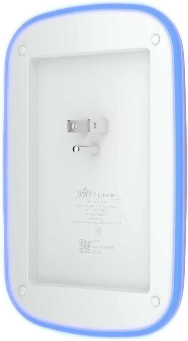 Ubiquiti U6-Extender-EU – Wi-Fi 6 Range Extender, High-Speed Wireless Coverage Booster, PoE Powered, Compact EU Version