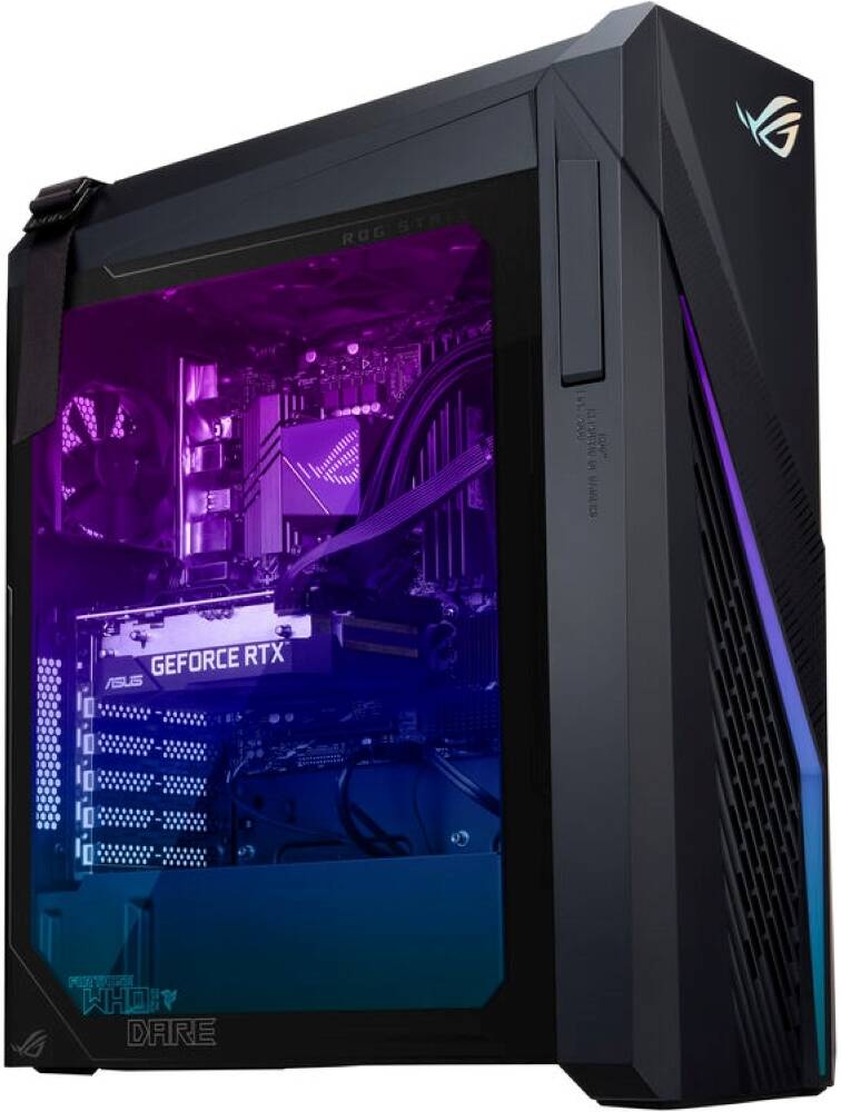 ASUS ROG Strix Tower Gaming Desktop, Intel Core i7-14700F, 32GB DDR5 RAM, 1TB NVMe SSD, GeForce RTX 4070 12GB, Wi-Fi 6E, ASUS USB Wired Mouse & Keyboard, Windows 11 Pro, Gray | G16CHR-PS776