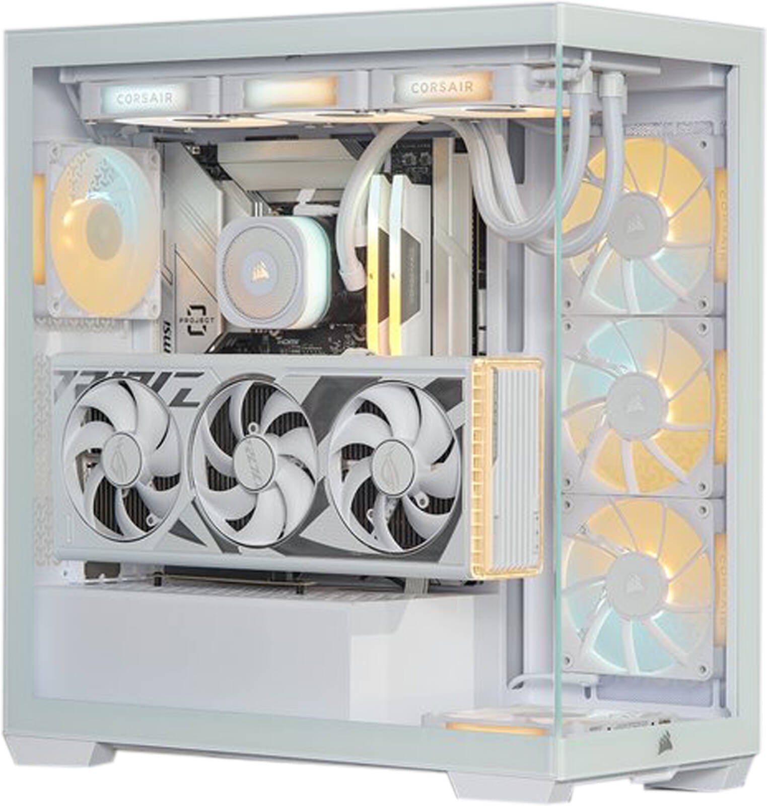 Corsair iCUE Gaming PC - Intel Core i9-14900KF 24 Cores 32 Threads, NVIDIA RTX 3090 OC 24GB, 32GB DDR5 RAM 6400MHz, 2TB SSD Gen 4, 1050W Gold Rated PSU, Custom Water Cooled