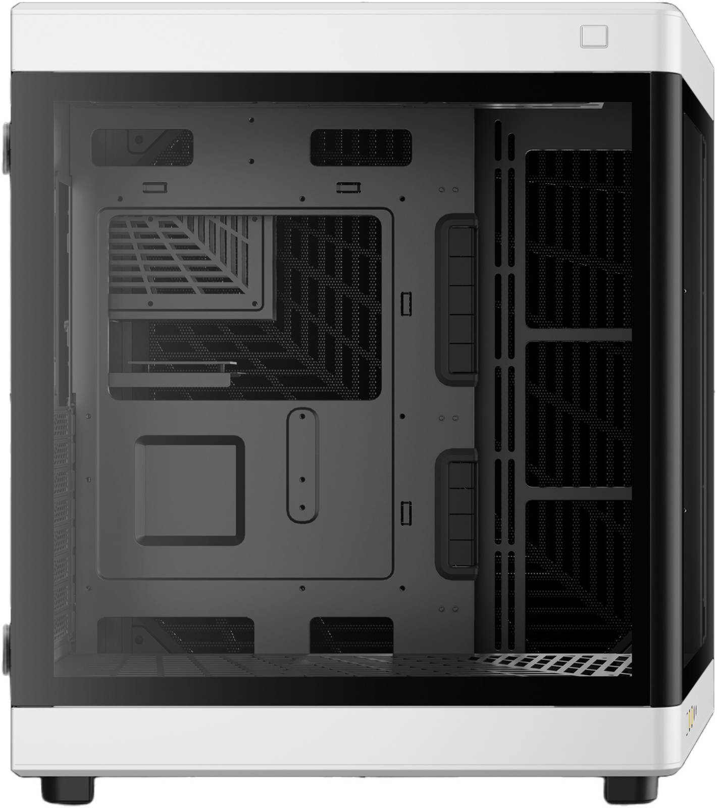 GAMDIAS NESO P1 Black Full Tower Gaming Case – Tempered Glass, High Airflow, ATX/E-ATX Compatible