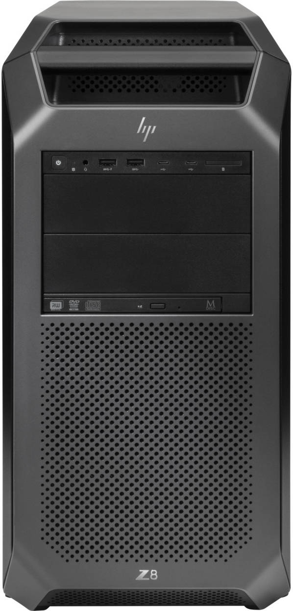 HP Z8 G4 Workstation, Dual Intel Xeon Silver 4210 2.2GHz / 3.20GHz, 256GB DDR4-2933 RAM, 1TB TLC SSD + 1TB SATA HDD, No Graphics, Windows 10 Pro, USB Keyboard + USB Optical Mouse | 5E0R0ES