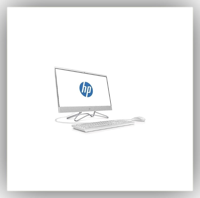 HP 24-DF0028NY All in One - Intel Core i5-1035G1 1.10GHz, 4GB RAM, 1TB HDD, 23.8' FHD, Camera, Intel UHD, White - DOS | 108H7EA