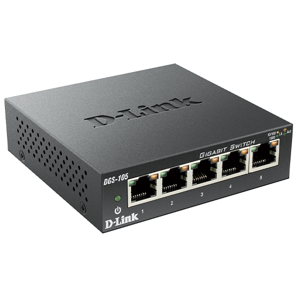 DLINK 5 PORT GIGABIT SWITCH - 10 Gbps