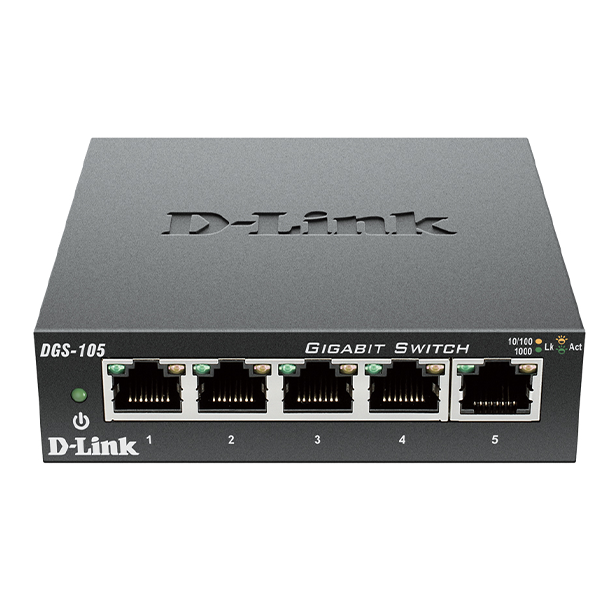 DLINK 5 PORT GIGABIT SWITCH - 10 Gbps