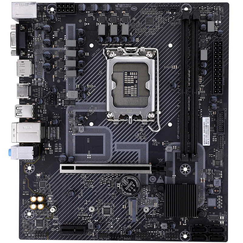 Colorful H610M-D V20 Micro-ATX Motherboard – Intel H610, LGA1700 Socket, DDR4, PCIe 4.0, M.2 Slots, High-Performance Gaming & Productivity Board