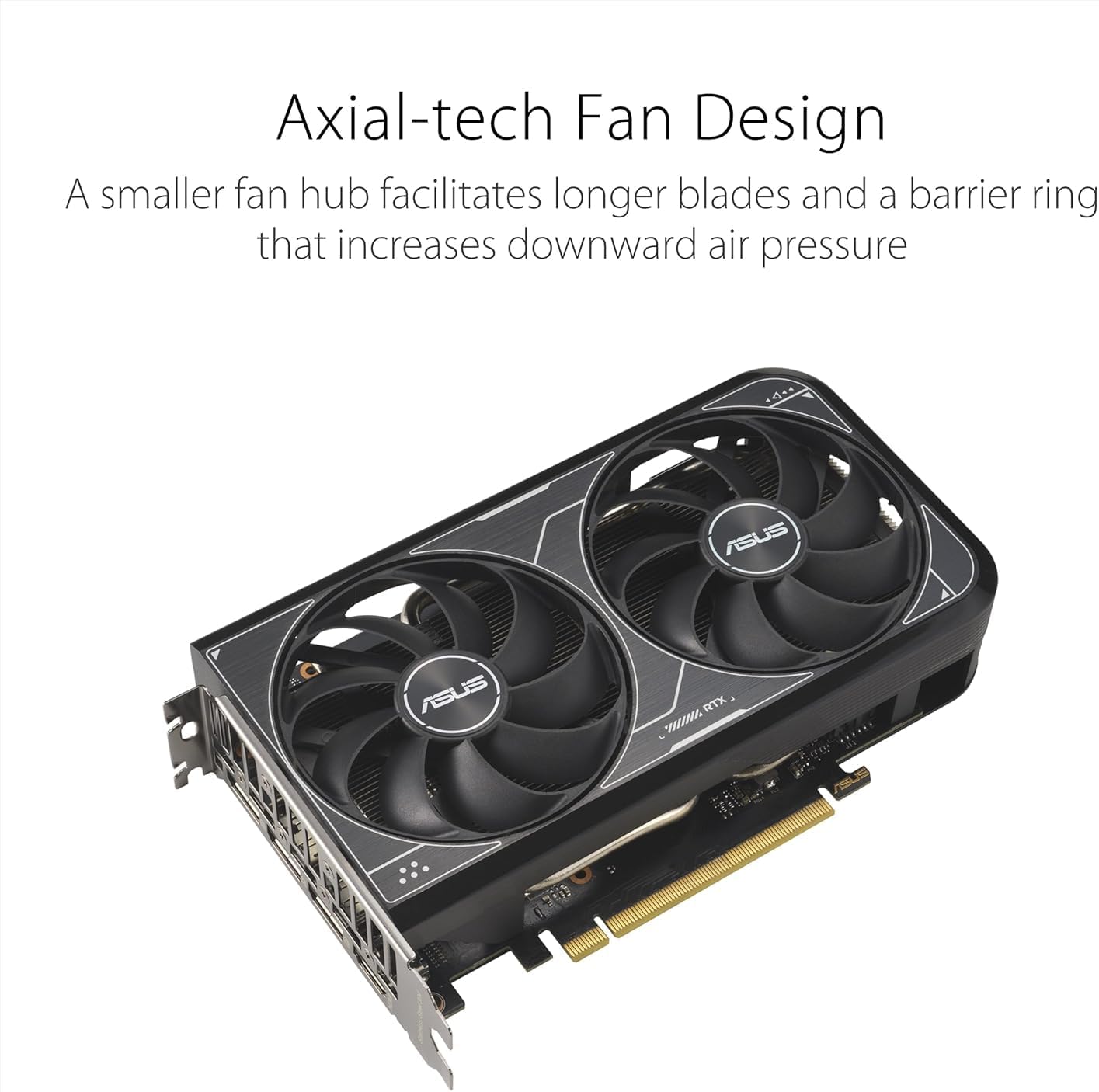 ASUS Dual RTX 4060 8GB EVO Graphics Card – GDDR6, PCIe 4.0, Dual Fan Cooling, Ray Tracing