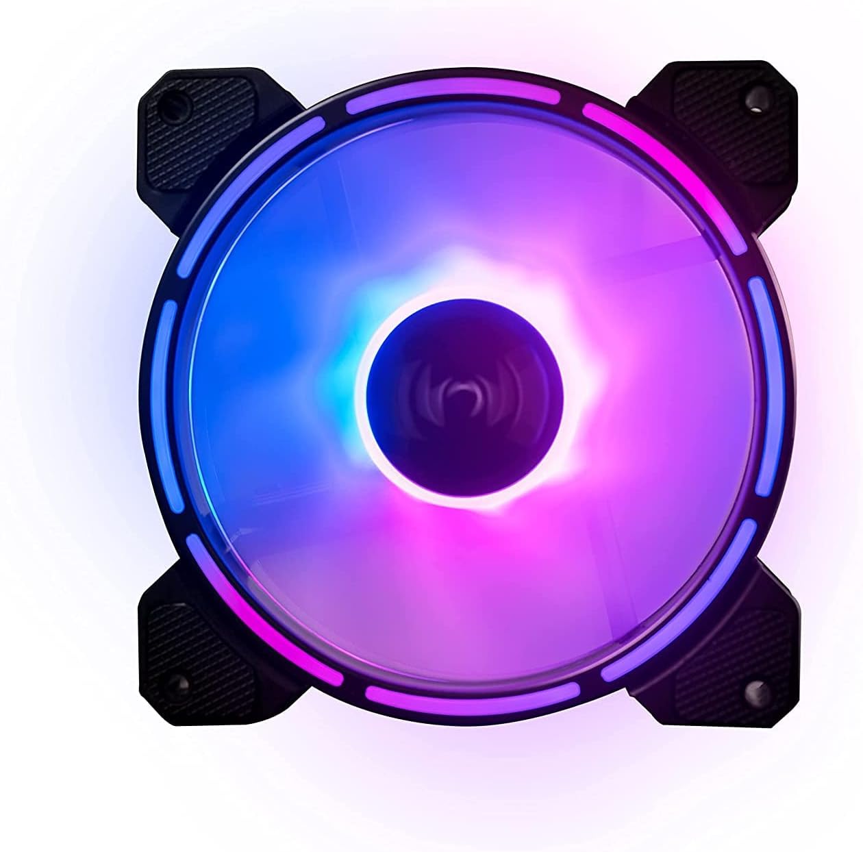 GALAX Vortex Wind-01 120 mm ARGB Case Fan – High-Airflow Silent Hydraulic Bearing Fan, 3-Pin + 5 V Addressable ARGB, Low Noise