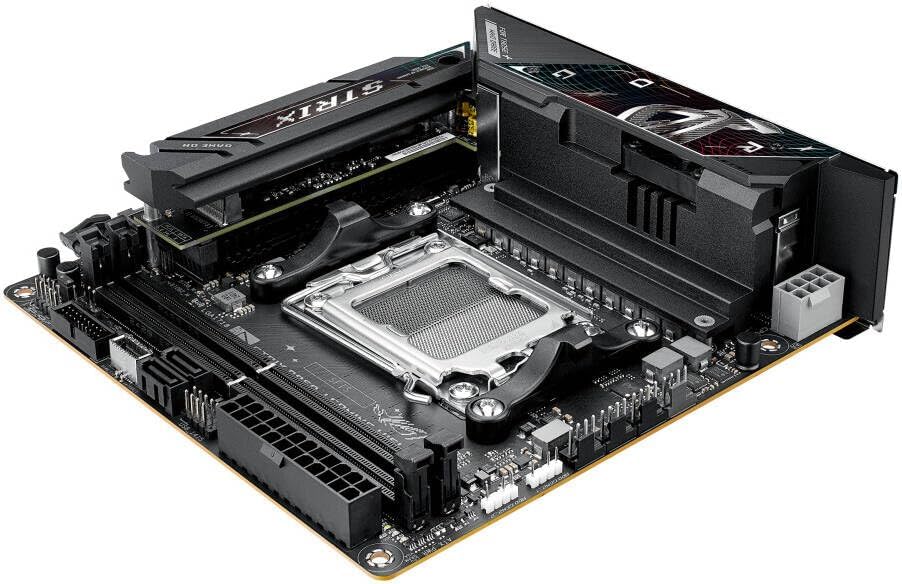 ASUS ROG Strix B850-I Gaming WiFi Mini-ITX Motherboard – AMD AM5 Socket, B850 Chipset, PCIe 5.0, Wi-Fi 6E