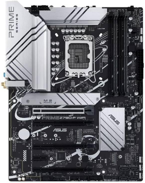 ASUS Prime Z790-P WiFi Motherboard – LGA1700 Socket, Z790 Chipset, USB 3.2 Gen 2, ATX