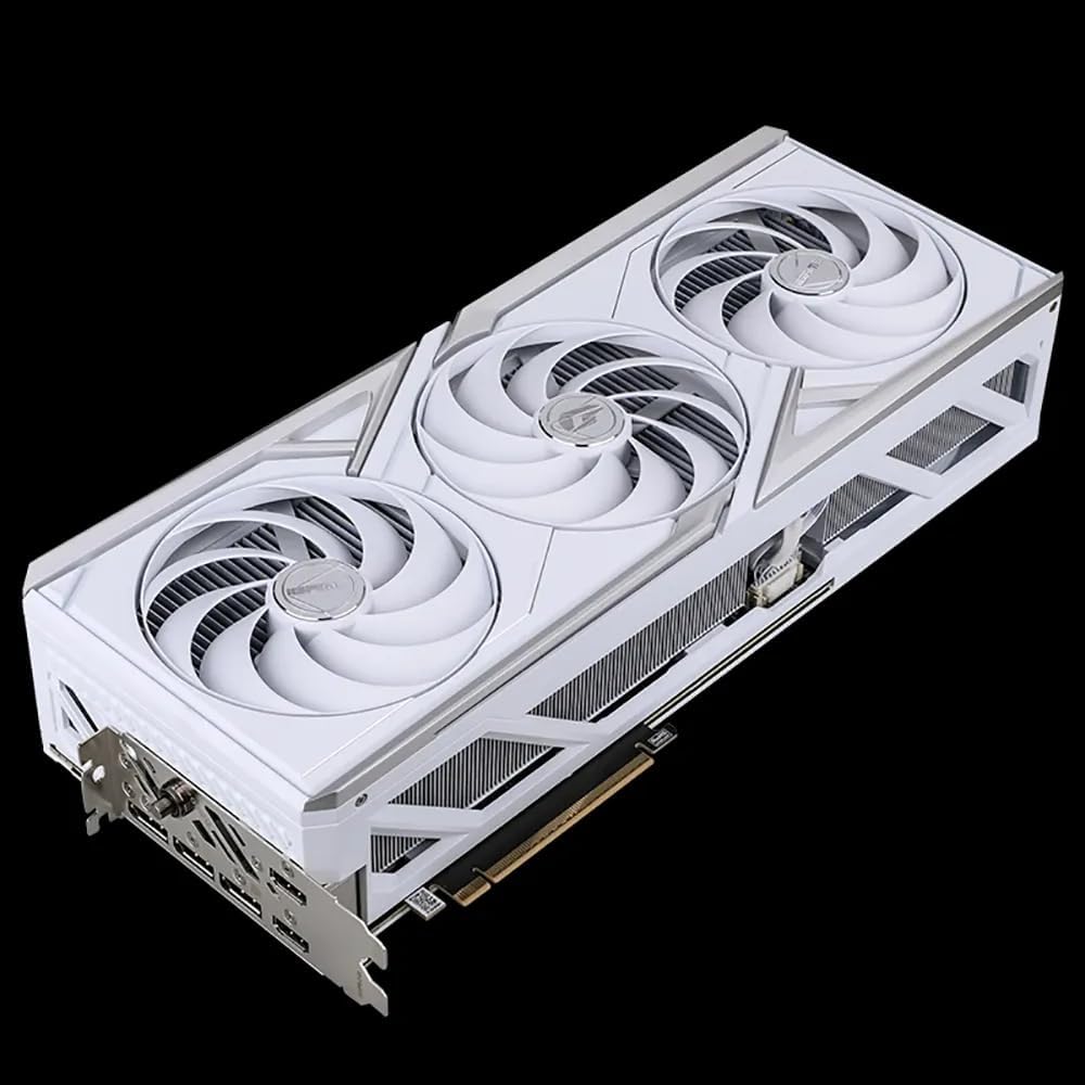 Colorful iGame GeForce RTX 5080 Ultra W OC 16GB GDDR7 Graphics Card – 256-bit, Triple Fan Cooling, DLSS 3.5, Ray Tracing, HDMI 2.1, DisplayPort 2.1, RGB Lighting – White Edition