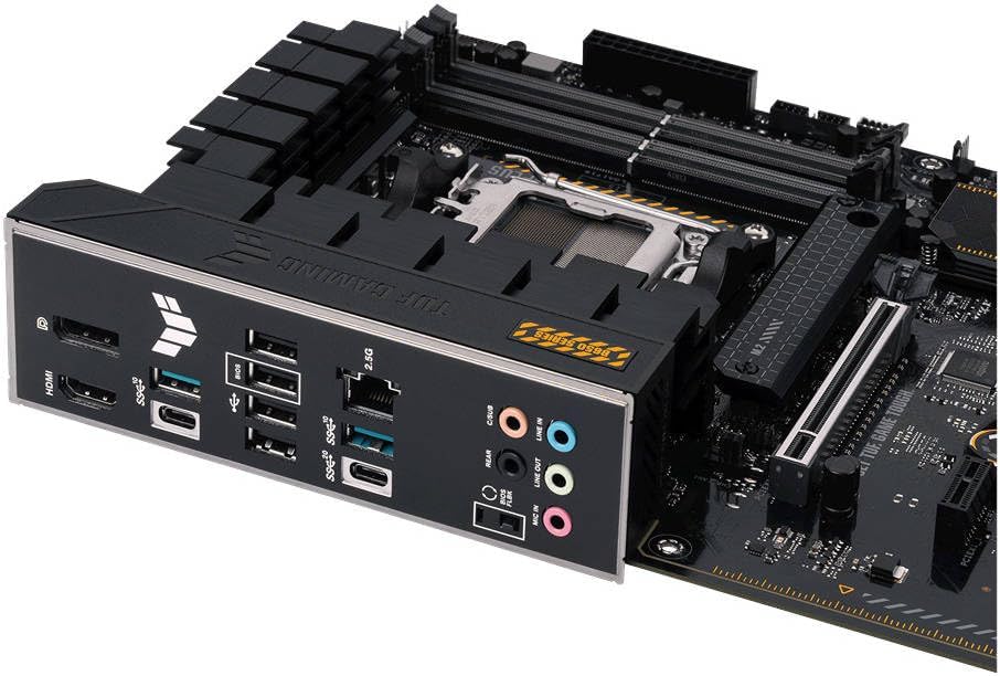 ASUS TUF Gaming B650-Plus Motherboard – AMD AM5 Socket, B650 Chipset, USB 3.2 Gen 2x2