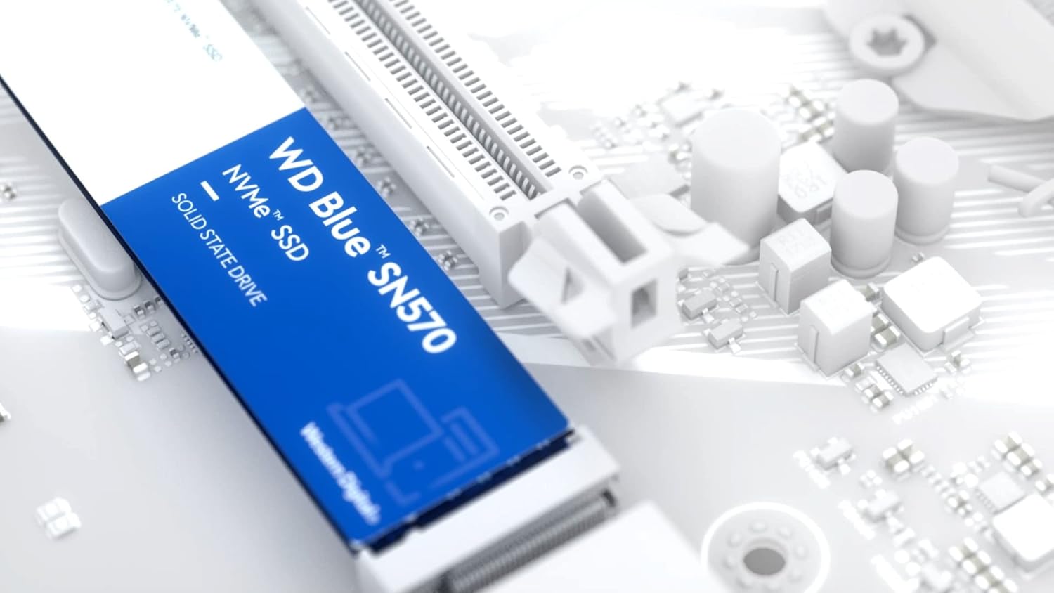 WD Blue 500GB PCIe NVMe M.2 SSD – Fast & Reliable Storage for Laptops & Desktops