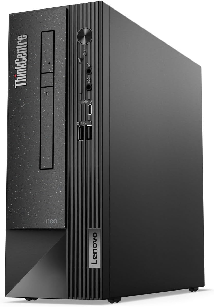 Lenovo ThinkCentre Neo 50s Gen3 i7-12700 4GB DDR4 1TB HDD Integrated Intel UHD Graphics 770, USB Calliope KYB Arabic/English, USB Calliope Mouse, Win 11 Pro 1Yr