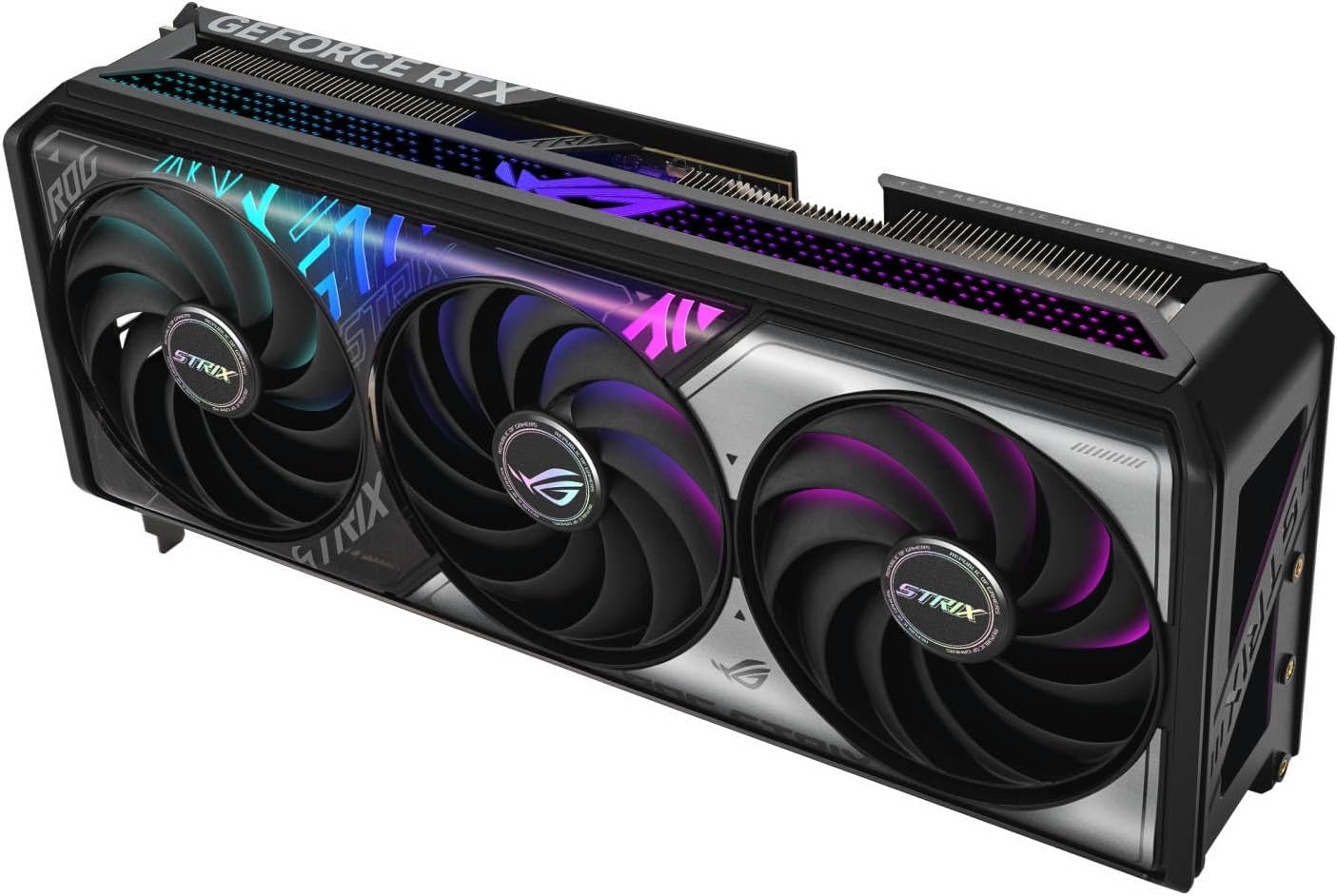 ASUS ROG Strix GeForce RTX 5070 Ti Overclocked Edition Gaming Graphics Card – 16GB GDDR6, PCIe 4.0, Dual Fan Cooling, Ray Tracing, Aura Sync