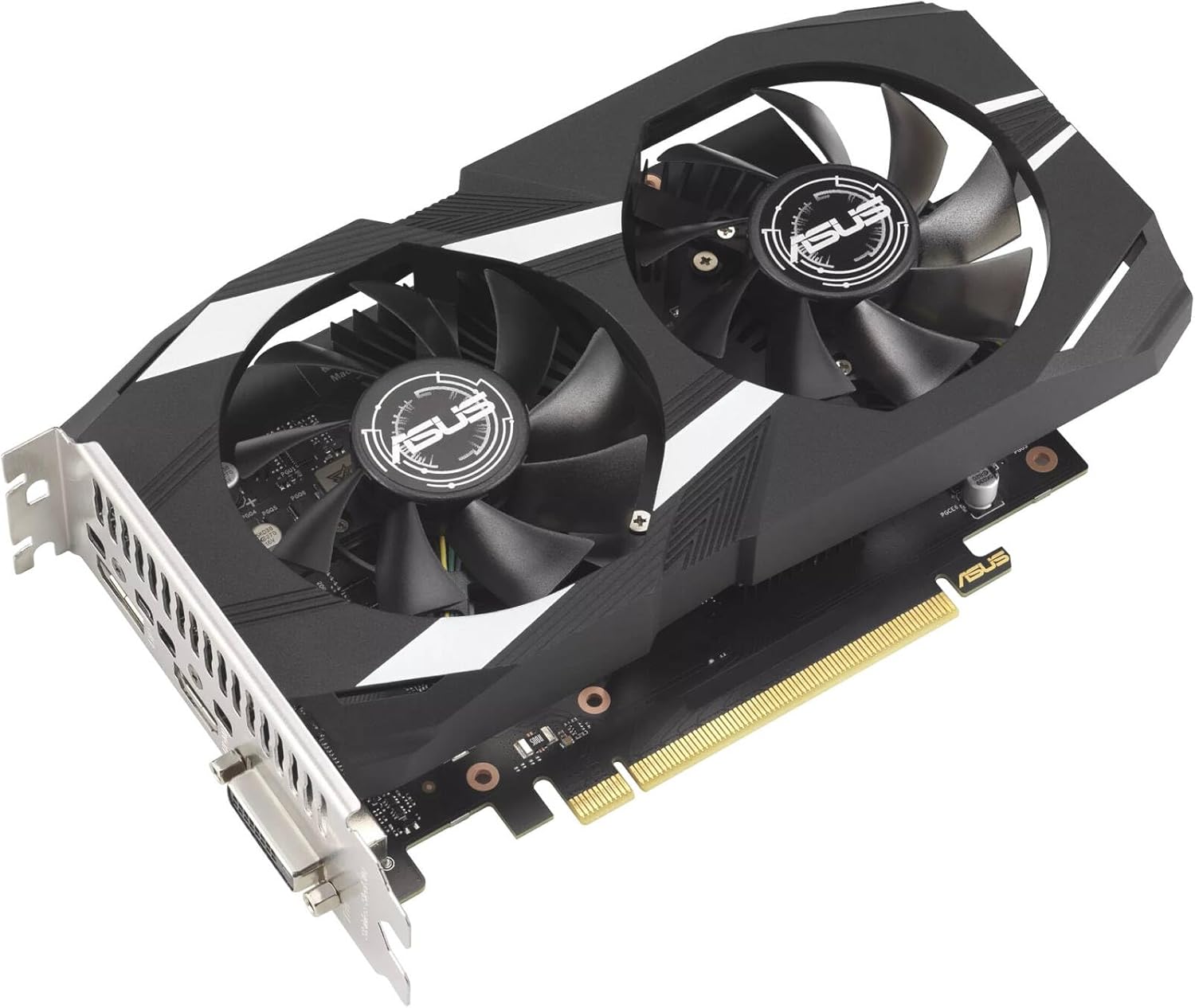 ASUS Dual RTX 3050 6GB GDDR6 Graphics Card – PCIe 4.0, Dual Fan Cooling, Ray Tracing Support