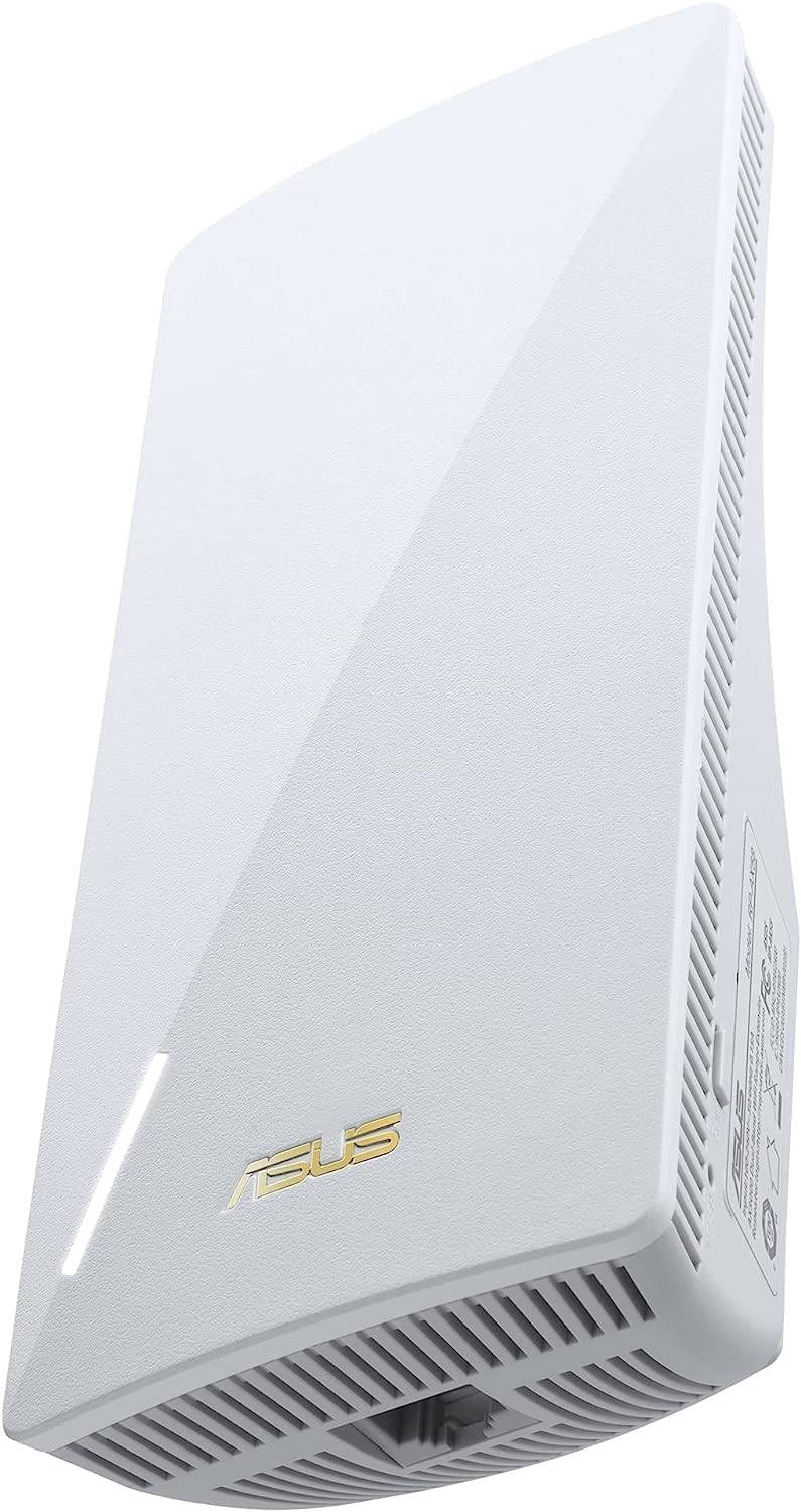 ASUS RP-AX58 WiFi 6 Range Extender – Dual-Band, 1,800 Mbps, OFDMA & MU-MIMO, AiMesh Compatible