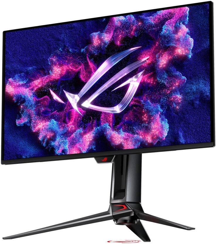 ASUS ROG Swift PG27UCDM Gaming Monitor – 27", 4K UHD, 0.03ms Response, DisplayPort + HDMI (x2) + USB-C + USB Hub, Black